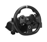 KIMISS Driving Force Racing Wheel para PC, Juego de Volante para Juegos de 11 Pulgadas con Controles de Pedal Ajustables para Interruptor y