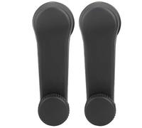 KIMISS Duokon Manija del enrollador de la ventana del coche de, manija del enrollador de la ventana del coche del ABS 2pcs para 1997-2010 1H0837581