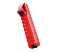 KIMISS Eficiente Mini Cuchillo Pelacables de 8-28 Mm, Cortador Pelador, Alicates, Herramienta de Engarzado para Cables de Goma de PVC, para Electricistas, Ajustable, Antideslizante y