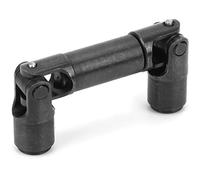 KIMISS Eje de Transmisión del Eje de Transmisión Central Trasero de 57-70 Mm para Ajuste del Modelo de Automóvil WPL D12 1/10 RC: Mejora el Rendimiento y la Estable