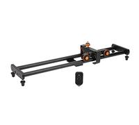 KIMISS Electric Motorized Camera Slider Dolly para Teléfonos Inteligentes y cámaras: Longitud Ajustable, Control Remoto, Liviano y Fácil de Ensamblar