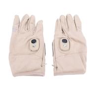 KIMISS Eléctricos Recargables con Calefacción para Hombres y Mujeres: 5 Niveles de Calor para Actividades de Invierno, Calentadores de Manos Compatibles con Pantalla Táctil (Caqui)