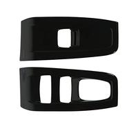 KIMISS Embellecedor de Cubierta de Panel de Interruptores de Ventana de Fibra de Carbono para y 86 2022+, Accesorio de Ajuste Personalizado (negro brillante)