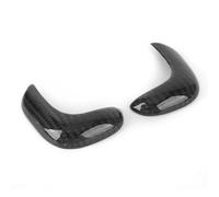 KIMISS Embellecedor de la Cubierta de la Perilla del de Marchas de Fibra de Carbono para GT-R R35 2017-2022, Elegantes Cubiertas Laterales de la Perilla de la Palanca de Cambios de Fibra de Carbono