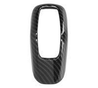 KIMISS Embellecedor de Perilla de Palanca de Cambios ABS Premium para Defender 2020-2021, Diseño Elegante, Duradero (patrón de fibra de carbono)