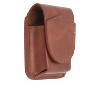 KIMISS Encendedor Estuche Protector Bolso de la Cintura Bolsa de Almacenamiento Accesorios de Moda Estuche de Cuero Cómodo (Brown)
