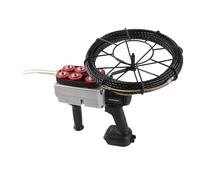 KIMISS Enhebrador de Tubos Eléctrico de Mano con Motor sin Escobillas y Cable de 15 M para Baterías BL1830 BL1840 BL1850 - Herramienta de Roscado de Tubos de Velocidad Variable