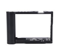 KIMISS Equipo de Cámara para Jaula de Cámara de Aleación de Aluminio S9 para Producción de Video con Soporte de Zapata Fría y Soporte para Múltiples Dispositivos Reescrito