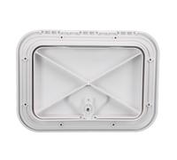 KIMISS Escotilla de Acceso a Cubierta Marina, Cubierta Rectangular Impermeable para Escotilla de Barco con Superficie Antideslizante, para Veleros, Yates, Barcos de Fondo Plano