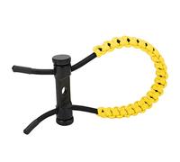 KIMISS Eslinga de Muñeca con Compuesto Ajustable con Cordón Trenzado para un Cómodo Entrenamiento y Ejercicio de Tiro con (Yellow)