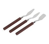 KIMISS Espátula Flexible, Cuchillo de Paleta, Espátula de Acero Inoxidable, Herramienta de Pintura para Pintura Al óleo, Escultura de Arcilla, para Mezclar Colores, Artes, Manualidades y Costura