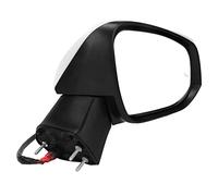 KIMISS Espejo Lateral Eléctrico Calefactable con Señal de Giro y Monitoreo de Punto Ciego para XA50 2019-2022 Super White Plug & Play de 8 Cables (Bien)