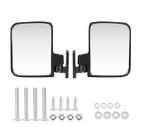 KIMISS Espejo retrovisor convexo para Club Car, fácil instalación, ajuste para espejo lateral plegable de ABS, accesorio de seguridad