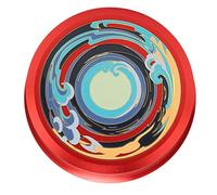 KIMISS Estabilizador de Disco Giratorio de Vinilo Profesional con Almohadilla de Silicona - Abrazadera de Peso Récord de 330 G para una Mejor Calidad de Sonido y Amortiguación de Vibraciones (Rojo)