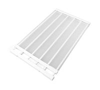 KIMISS Estante con Barra de tensión: Estante de Armario Extensible Ajustable para Armarios y Guardarropas, Diseño Que Ahorra Espacio, 16,5 Pulgadas de Ancho (75-120 cm / 29,5-47,2 Pulgadas de