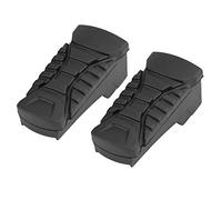 KIMISS Estriberas para Moto, Estriberas Traseras para Motocicleta Placa Reposapiés Cubierta de Almohadilla de Goma para BMW R1200GS R1200GS ADV 2014-2017