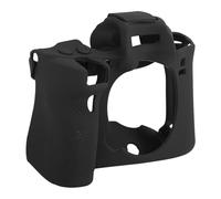 KIMISS Estuche de Cámara de Silicona a Prueba de Choque para A9II A7R4, Cubierta Protectora Suave de Ajuste Delgado, Accesorios de Cámara Digital Antideslizante, Caja de Carcasa de Piel de (Black)