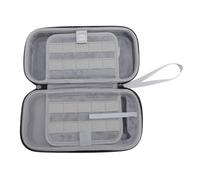 KIMISS Estuche de Transporte para Estuche Rígido de Viaje para , Bolsa de Almacenamiento Protectora Liviana con 20 Ranuras para Tarjetas de Juego para Accesorios de Juegos (Grey)