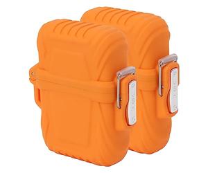KIMISS Estuche para Encendedor de Antorcha, 2PCS IP56 Impermeable Seguro Portátil Resistente Zapalniczka Gazowa Estuche para Encendedor a Prueba de Agua Funda para Acampar Al Aire