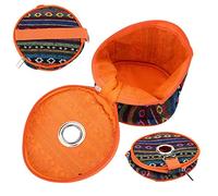 KIMISS Estuche para Toallitas y Soporte para Papel Higiénico para Acampar, Bolsa de Almacenamiento Impermeable para Senderismo, Diseño a Prueba de Gatos con Cierre