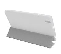 KIMISS Estuche Protector para Tableta Funda para Tableta PU, TPU Estuche para Tableta Diseño de Ajuste Suave y Cómodo Ultra Delgado Elegante Funda Protectora Simple de TPU para Tableta (Plata)