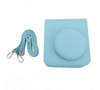 KIMISS Estuche Retro para Cámara Instantánea, Estuche Clásico para Cámara Instantánea, Bolsa Vintage, Soporte, Cubierta Superior Extraíble, Correa de Hombro Ajustable, Cuero PU para (Green)