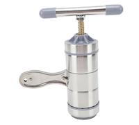 KIMISS Fabricante de Fideos - Fabricante de Pastas Manual de Acero Inoxidable para Fideos y Albóndigas Caseras - Pasta de Espesor Ajustable para Uso de la Cocina