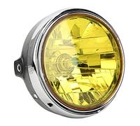 KIMISS Faro retro para moto, compatible con CB400/Hornet 250/VTEC, diseño clásico, luz delantera, modificación de motocicleta