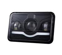 KIMISS Faros Delanteros Cuadrados, 4x6 Pulgadas Faros Delanteros LED Termostato del Refrigerante del Motor del Automóvil Junta Tórica 050121113C Camión 45W 9-32V IP68 Impermeable