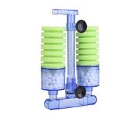 KIMISS Filtro de Acuario Aire, Filtros Bomba Esponja Bioquímica Bomba de Oxígeno Medios de Pescado de Agua para Mini Suministros Xy 2881 (Xy-2882 (Verde))