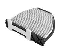 KIMISS Filtro de aire con carbón activado para motor, compatible con W204 2007-2014, A2128300218, alta eficiencia, A2128300318