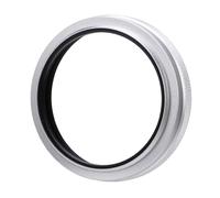 KIMISS Filtro de Cámara Digital Resistente a los Rayos UV de Alta Transmitancia con Vidrio óptico HD, Compatible con Cámaras X100VI X100V para Fotografía Mejorada (Silver)