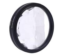 KIMISS Filtro de Efectos Especiales de Prisma Caleidoscopio de 67 Mm, Lente óptica Duradera para Fotografías Creativas Mejoradas