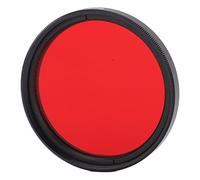 KIMISS Filtro de Lente Rojo Completo para Cámaras - Filtro Impermeable de Vidrio óptico para Escenas de Fotografía Vívida (43MM)