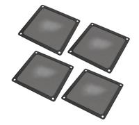 KIMISS Filtro de Ventilador de PC de Alta Compatibilidad Marco Magnético de Malla Fina de la Computadora Filia Filtro de de Ventilador para PC Case de Pollo COOP 5.51x5.51in 4 Piezas de Alto (Black)