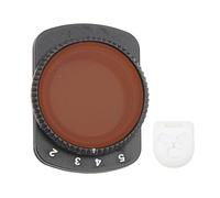 KIMISS Filtro ND Ajustable, para Osmo Pocket 3 Filtro de Lente de Cámara de Densidad Neutra HD Vidrio óptico Anti Arañazos Marco de Aleación de Aluminio Filtro ND Variable (ND2-5)