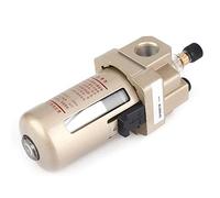 KIMISS Filtro separador de agua para compresor de aire 3/8", AL3000-03, trampa de humedad, regulador de presión, compatible con herramientas neumáticas, elimina aceite y partículas