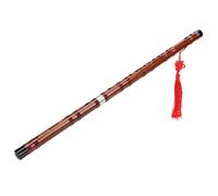KIMISS Flauta de bambú Tradicional China con Llave D: Instrumento Musical para Principiantes e Intérpretes, Regalo Ideal para Amantes de la Música