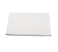 KIMISS Fuerte Adhesión Transparente Doble Cara Monedas Adhesivas Ampliamente Utilizadas para Papel Vidrio Cuero - 700 Piezas 20mm Puntos Adhesivos de Doble Cara Masilla Redonda Extraíble Transparente