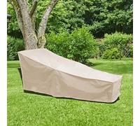 KIMISS Funda para Muebles de jardín, Cubierta Impermeable para sillas Lounge Exteriores, protección contra Lluvia y Sol (Beige)