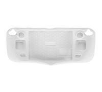 KIMISS Funda Protectora de Silicona a Prueba de Golpes para Steam Deck: Diseño Ergonómico y Protección Integral con Cubiertas para Agarre del Pulgar (Beige)