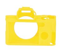 KIMISS Funda Protectora de Silicona para A7 M2/A7R M2/A7S - Funda para Cámara Digital Premium, Diseño Duradero y Antiarañazos (Yellow)