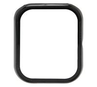 KIMISS Funda Protectora para Reloj RS4 y RS4 Plus: Carcasa de Vidrio Templado Completo, a Prueba de Arañazos y Explosiones, Ligera Fácil de Usar (Black)