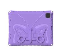 KIMISS Funda Protectora Pro & Air de 13" a Prueba de Golpes con Asa Giratoria - Soporte Versátil y Resistente a Caídas (Morado Claro)