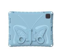 KIMISS Funda Protectora Pro & Air de 13" a Prueba de Golpes con Asa Giratoria - Soporte Versátil y Resistente a Caídas (Azul Claro)