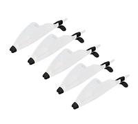 KIMISS Fundas Protectoras para Puntas de Caña de Pescar + 5 uds., Tapa Protectora Telescópica de Plástico para Punta de Caña de Pescar, Protector Superior para de + Accesorios para Funda para de (1#)