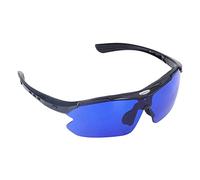 KIMISS Gafas Polarizadas de con Buscador de Pelotas de : Gafas de Sol para Deportes de, Gafas de con Lentes Azules, Agarre, Accesorio de y Regalo Ideal,