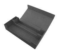 KIMISS Game Card Box de Almacenamiento PU Box/Cover de Mazo de Tarjeta de Cierre Magnético de Cuero con Cajón para Más de 550 Tarjetas de Juego Organizador de Tarjetas de Intercambio (Black)