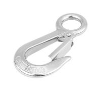 KIMISS Gancho Acero Inoxidable 304 para Carga, Capacidad 0.3T, Uso en grúas y Rigging, diseño Industrial