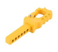 KIMISS Gancho de Remolque de Enganche de Remolque RC para Orugas RC 1/10 1/8 - Compatible con 4101, 4102, 4082 - Construcción de Aleación Duradera (Yellow)